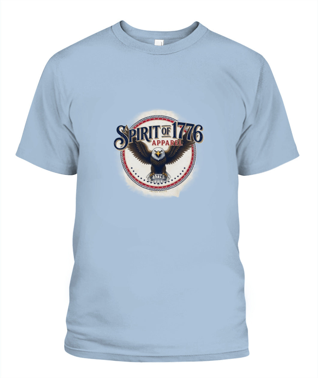 Spirit of 1776 Apparel – Patriotic Eagle T-Shirt | 1776–2026 Premium Cotton Tee