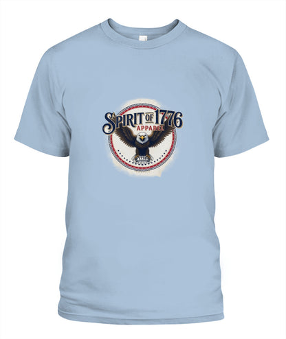 Spirit of 1776 Apparel – Patriotic Eagle T-Shirt | 1776–2026 Premium Cotton Tee