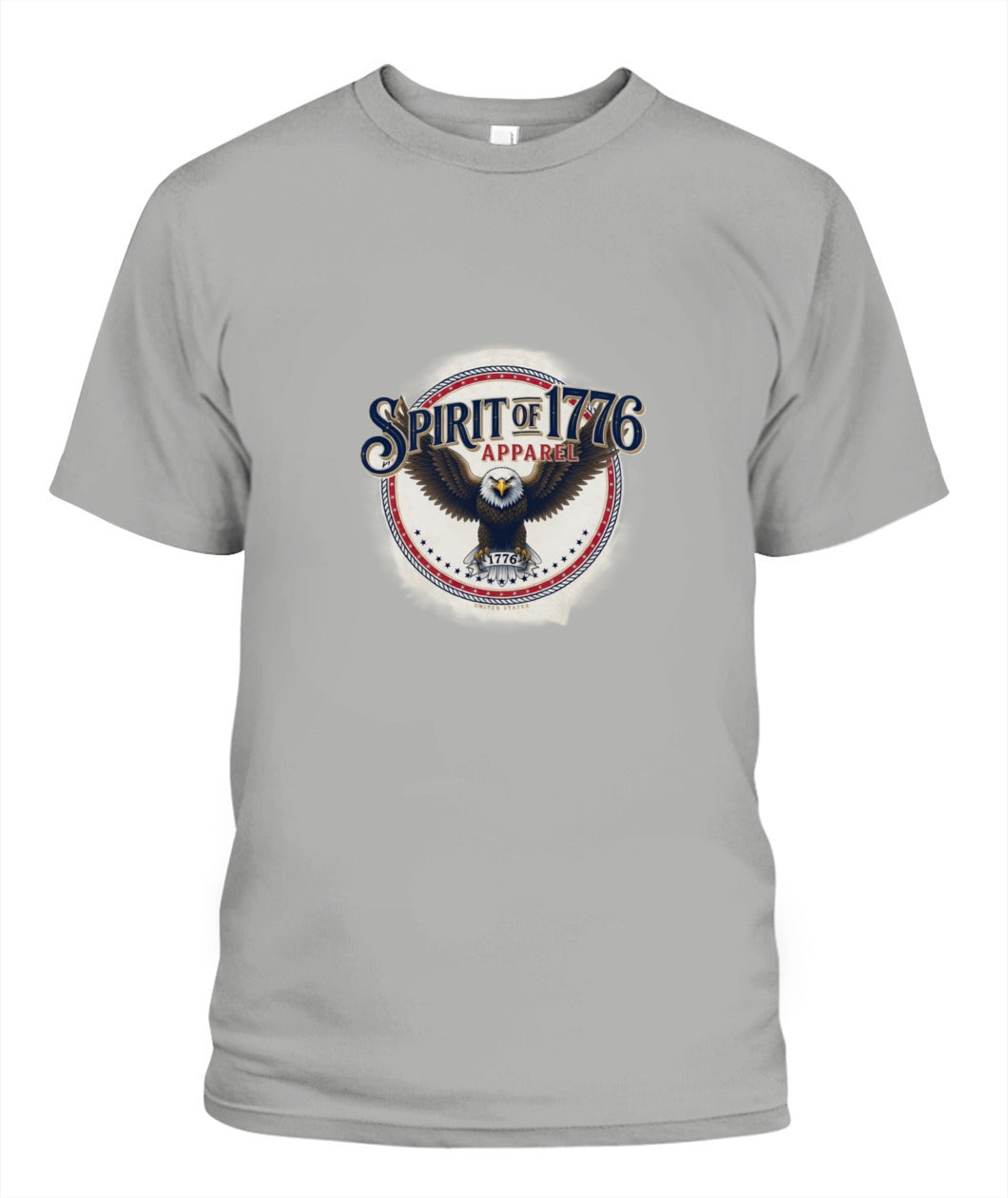 Spirit of 1776 Apparel – Patriotic Eagle T-Shirt | 1776–2026 Premium Cotton Tee